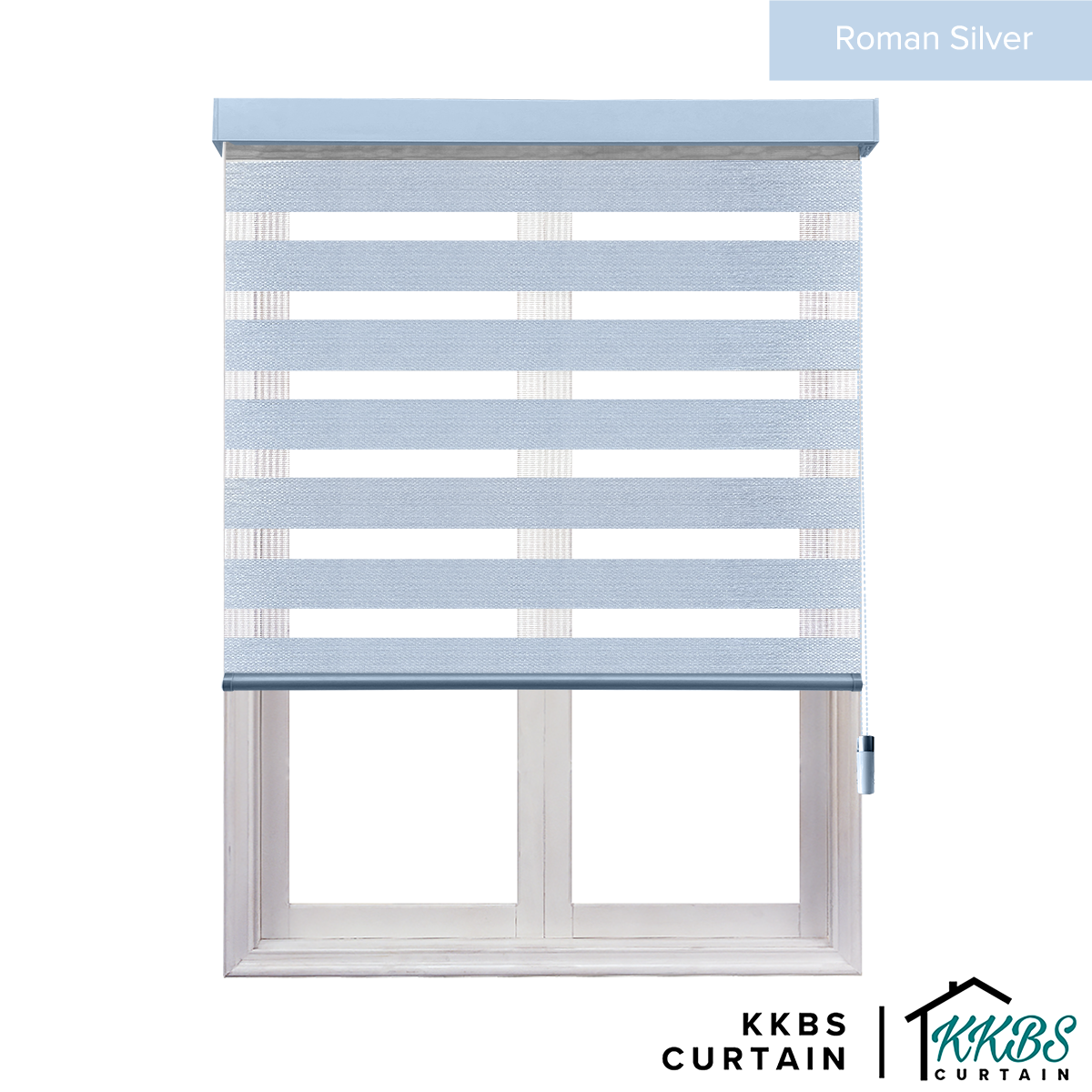 Harano 100% Blackout Zebra Blinds Dibuat Tersuai