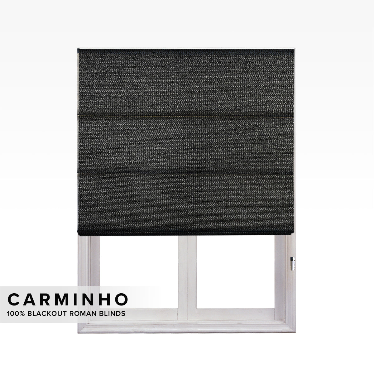 Carminho 100% Blackout Roman Blinds Custom Made
