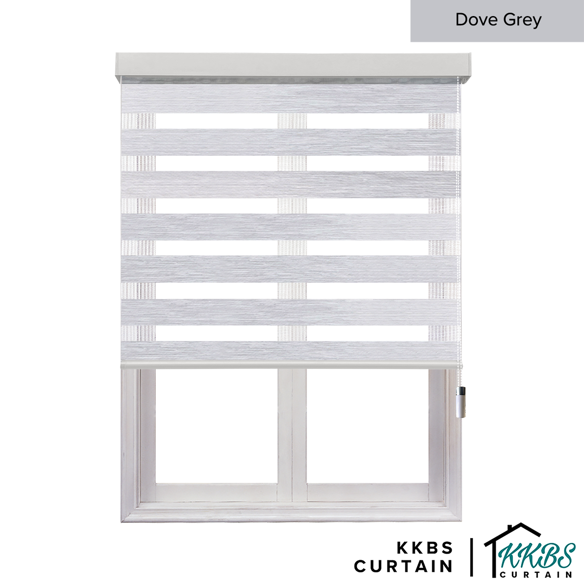 Carlito Blackout Zebra Blinds Dibuat Tersuai