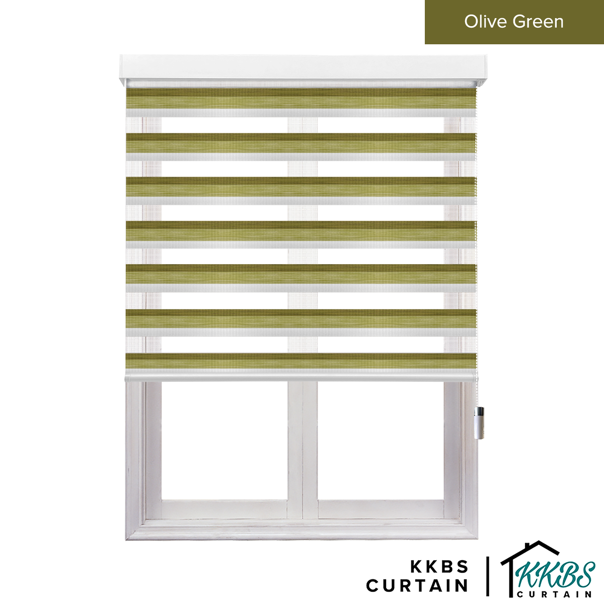 Perido Semi Blackout Zebra Blinds Custom Made