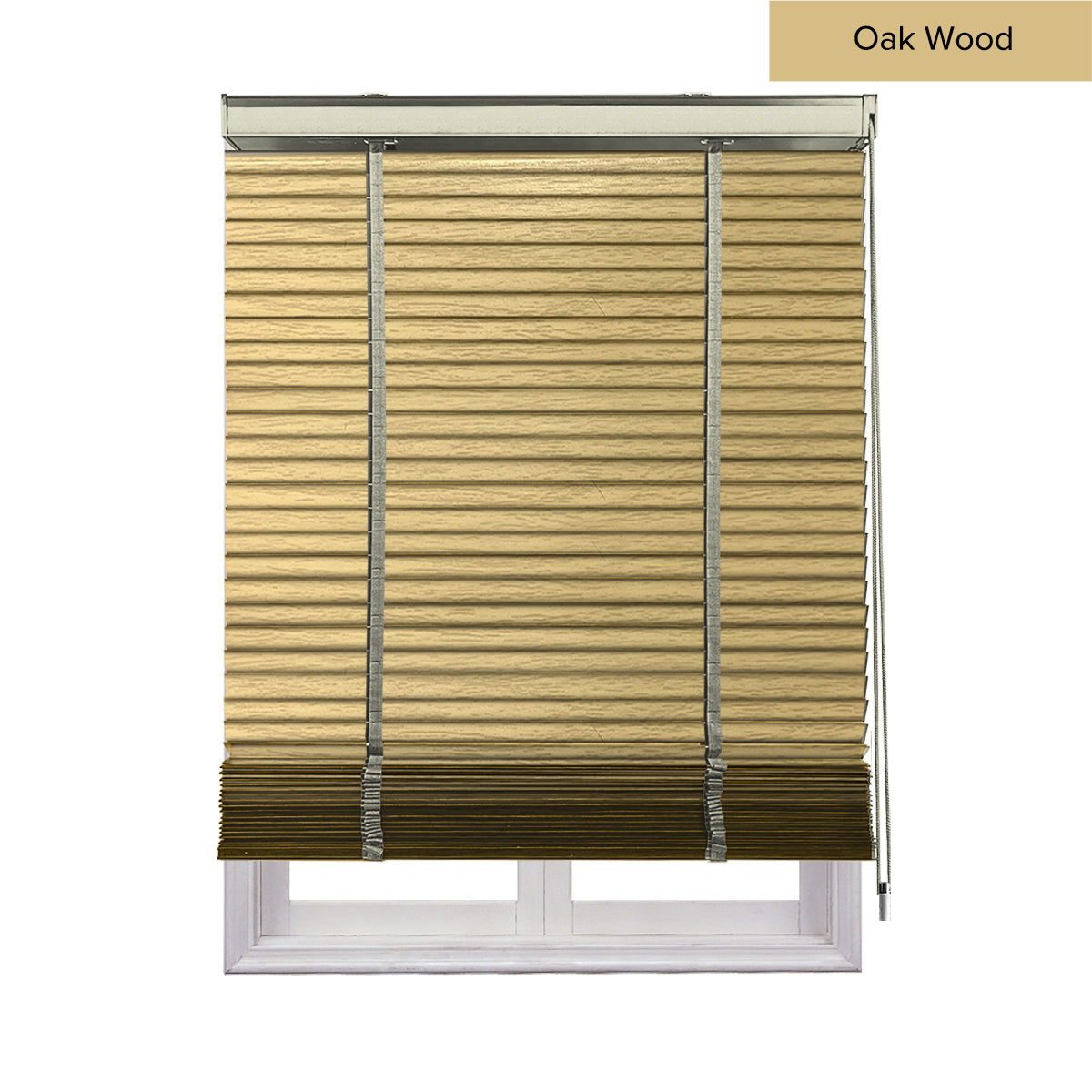 Nezuko 50mm Waterproof Faux Wood Blinds Custom Made