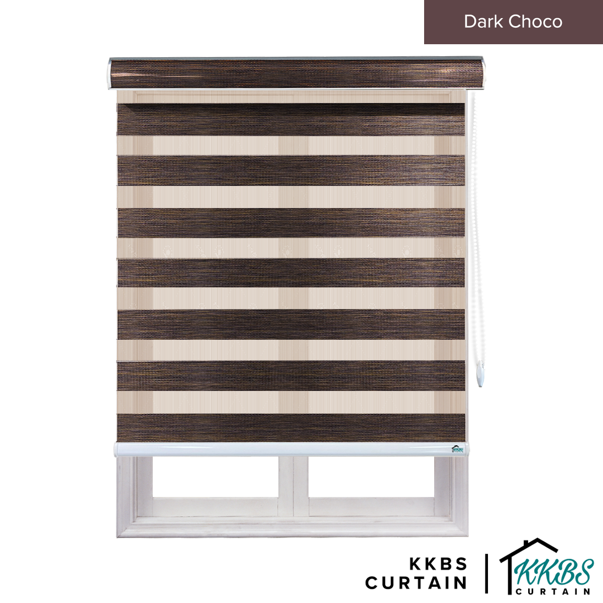 Ricardo Semi Blackout Zebra Blinds Custom Made