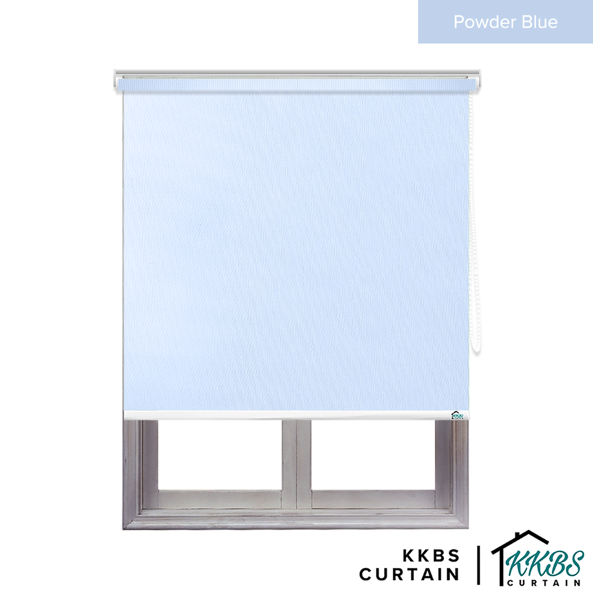 Lorenzo 100% Blackout Roller Blinds Dibuat Tersuai