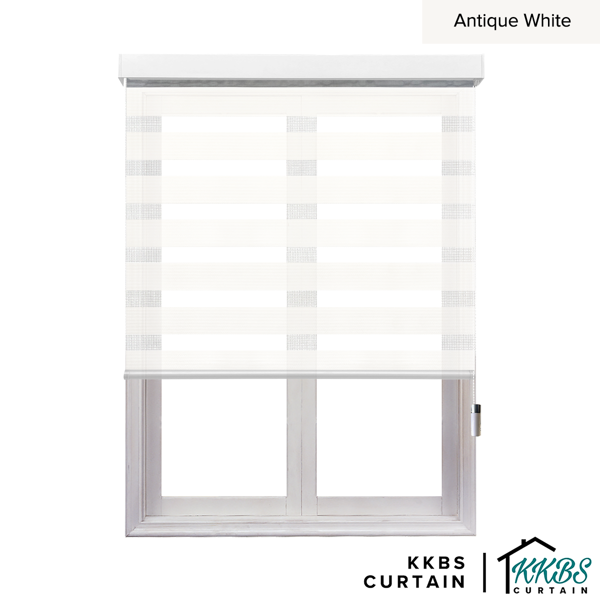 Tirai Zebra Semi Blackout Santiago Dibuat Tersuai