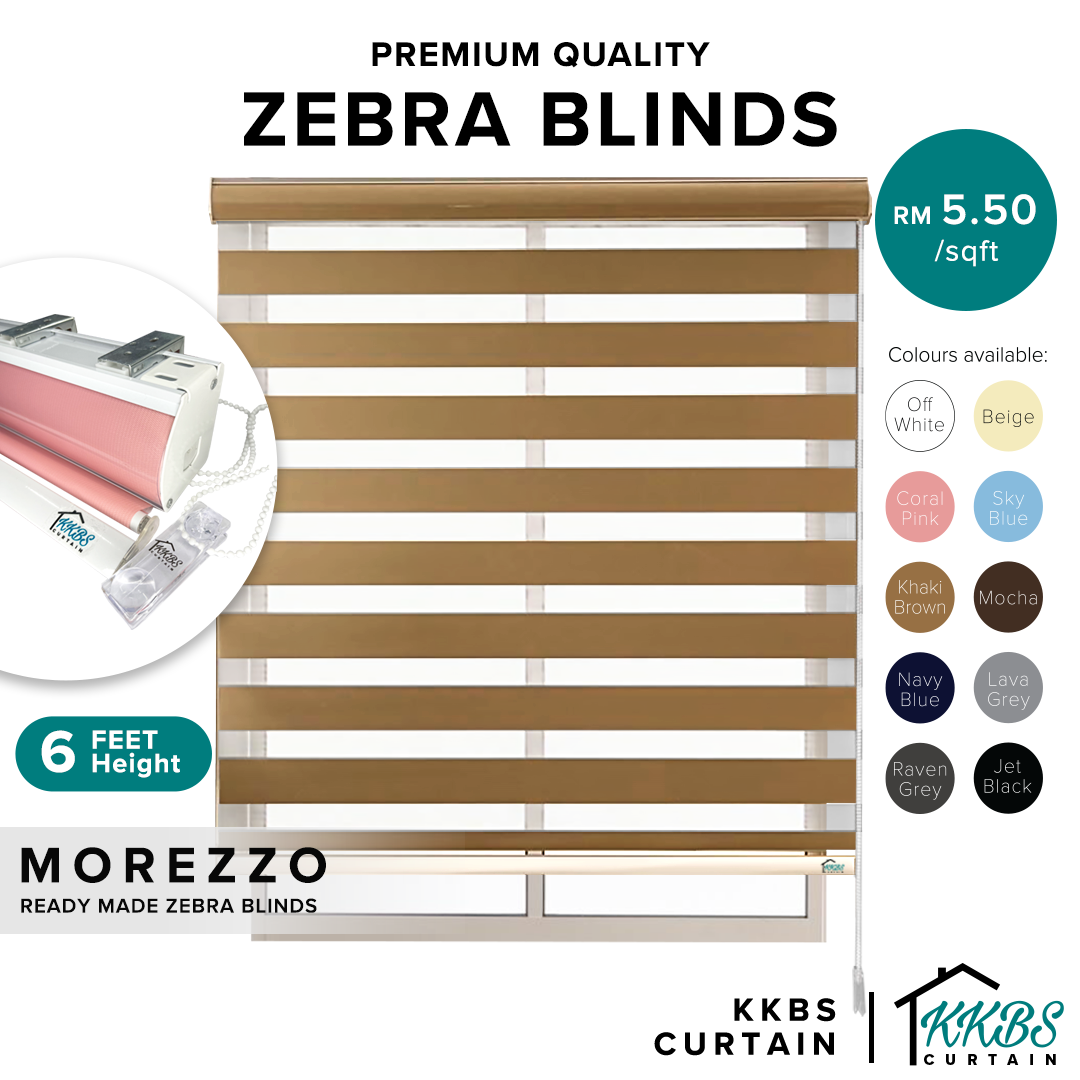 Morezzo Zebra Blinds Sedia Dibuat