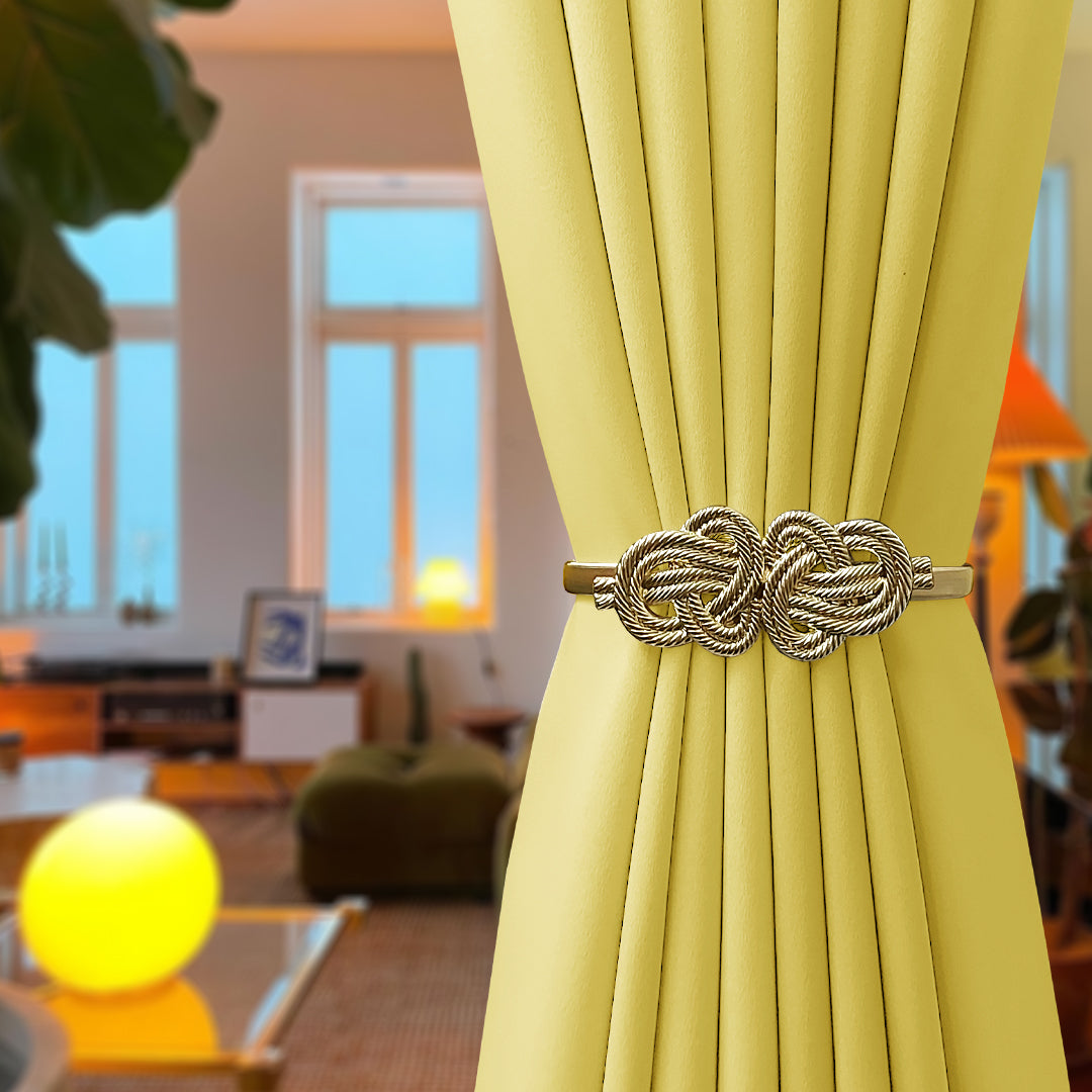Emorie Twisted Rope Design Curtain Tieback