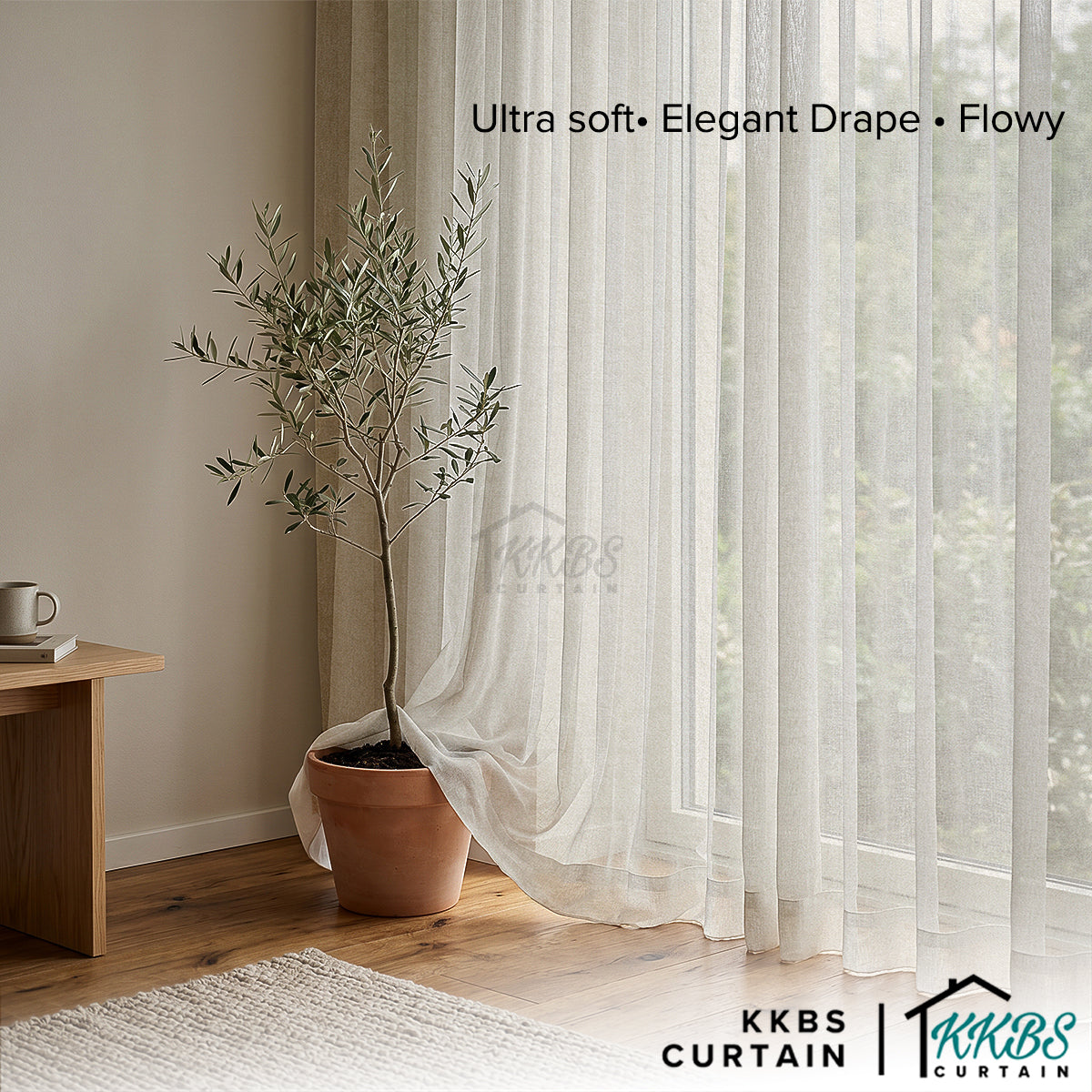 Haston Sheer Curtain Custom Made
