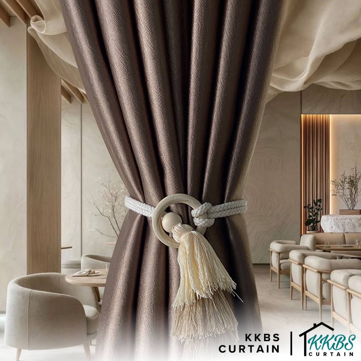 Muphie Tassel Tieback Tieback