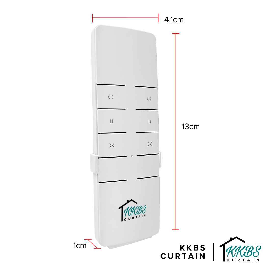 Track Langsir Bermotor Smartony Alat Kawalan Jauh Berganda