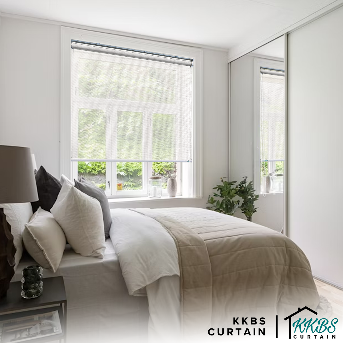 Bidai Penggelek Pelindung Matahari Enzono Dibuat Tersuai