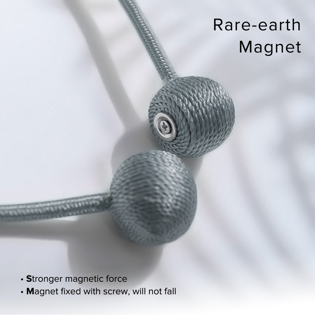 Ellie Tali Pengikat Langsir Magnetik Berbentuk Earbud