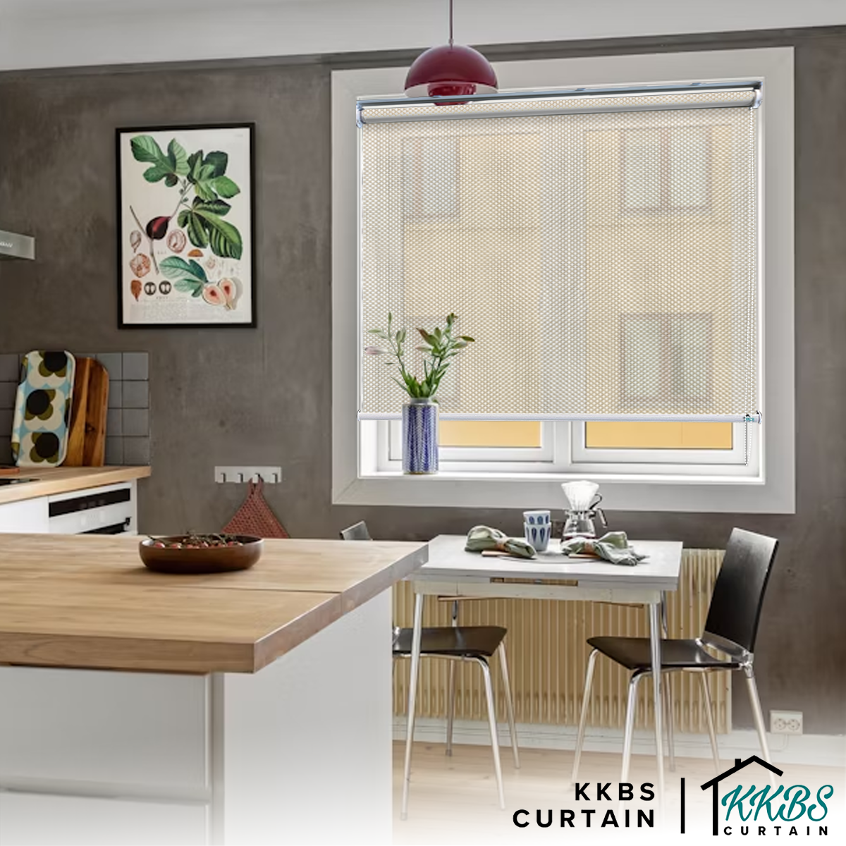 Tirai Penggelek Pelindung Matahari Theroto Dibuat Tersuai