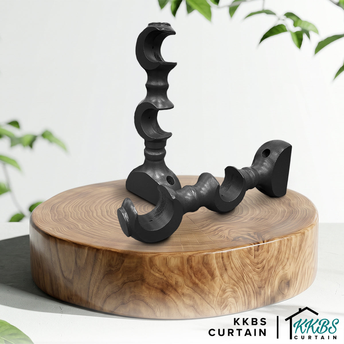 Cassedy Bracket Double Warna Hitam Ebony