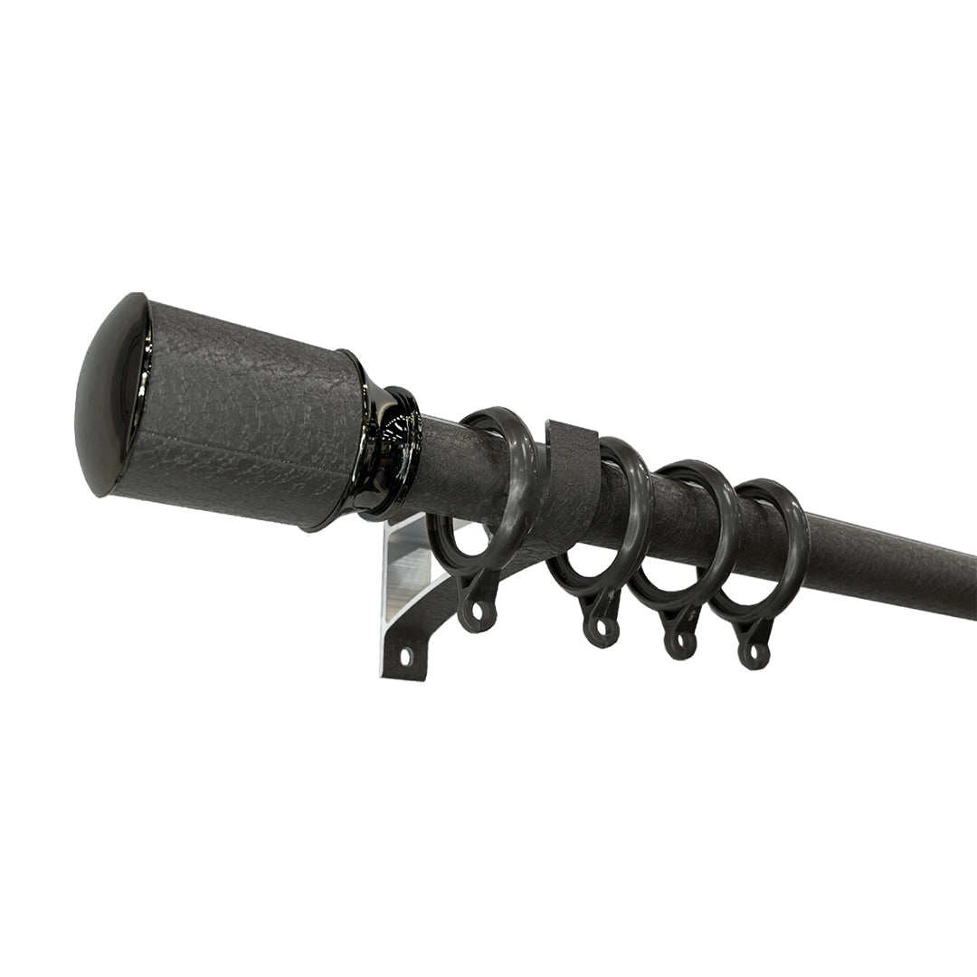 Luxstony Curtain Rod Ring Space Grey