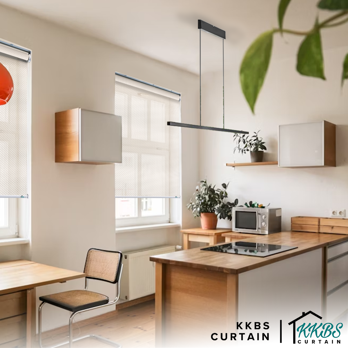 Tirai Roller Pelindung Matahari Akiko Dibuat Tersuai