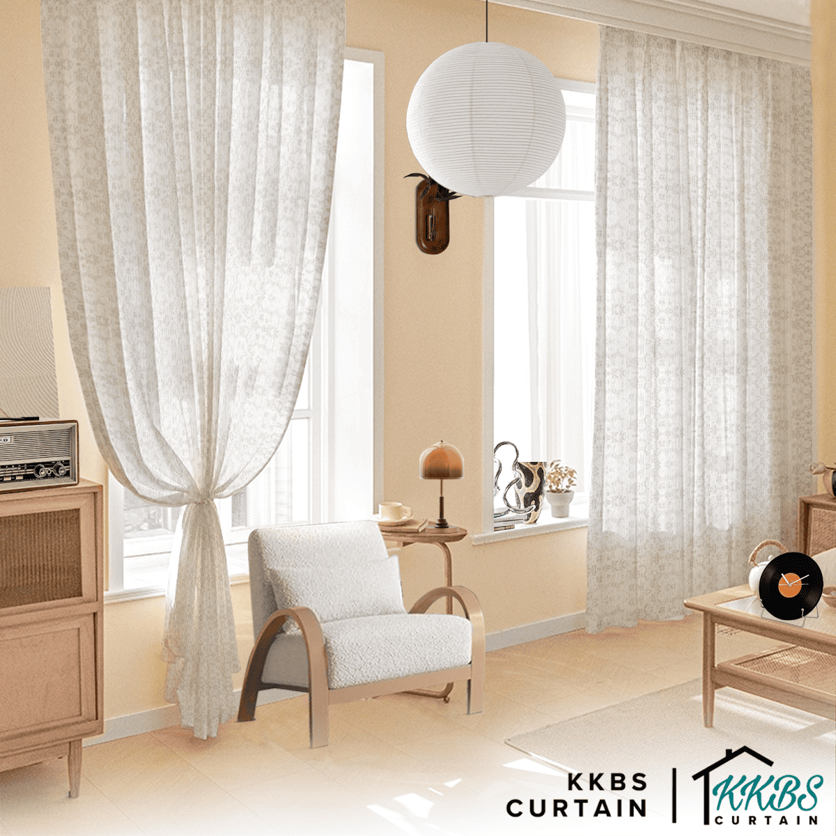 Tirai Tipis Yogita Dibuat Tempahan