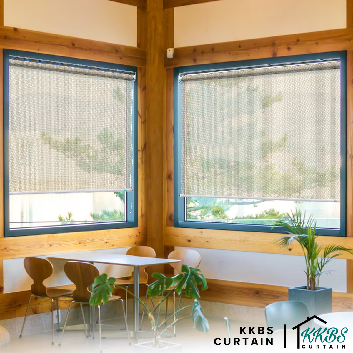 Bidai Penggelek Pelindung Matahari Enzono Dibuat Tersuai