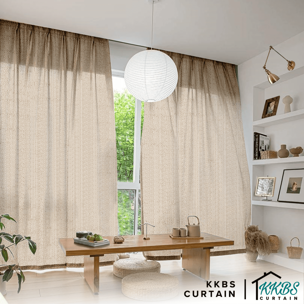 Haruka Sheer Curtain Custom Made