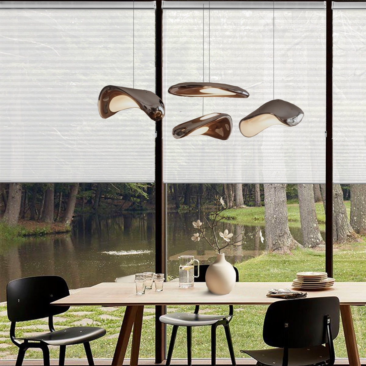 Noriko 38mm Semi Blackout Honeycomb Blinds Custom Made