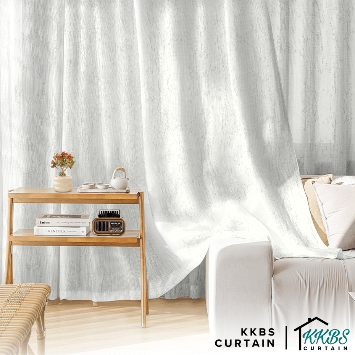 Tirai Tipis Hachita Dibuat Tempahan