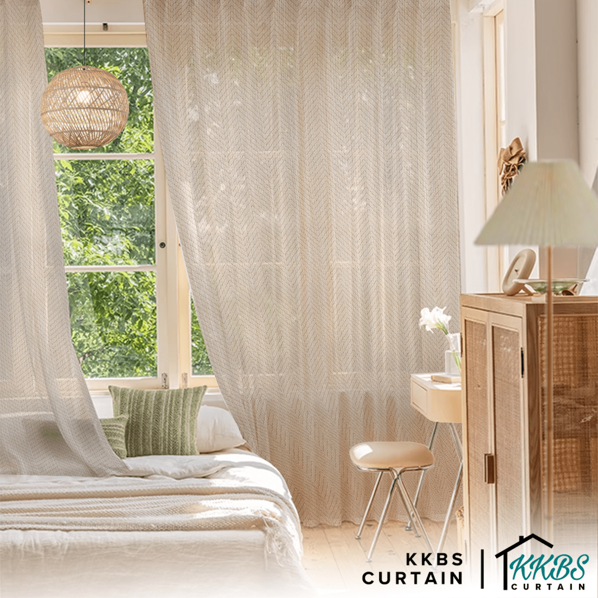 Tirai Tipis Satorina Dibuat Tempahan