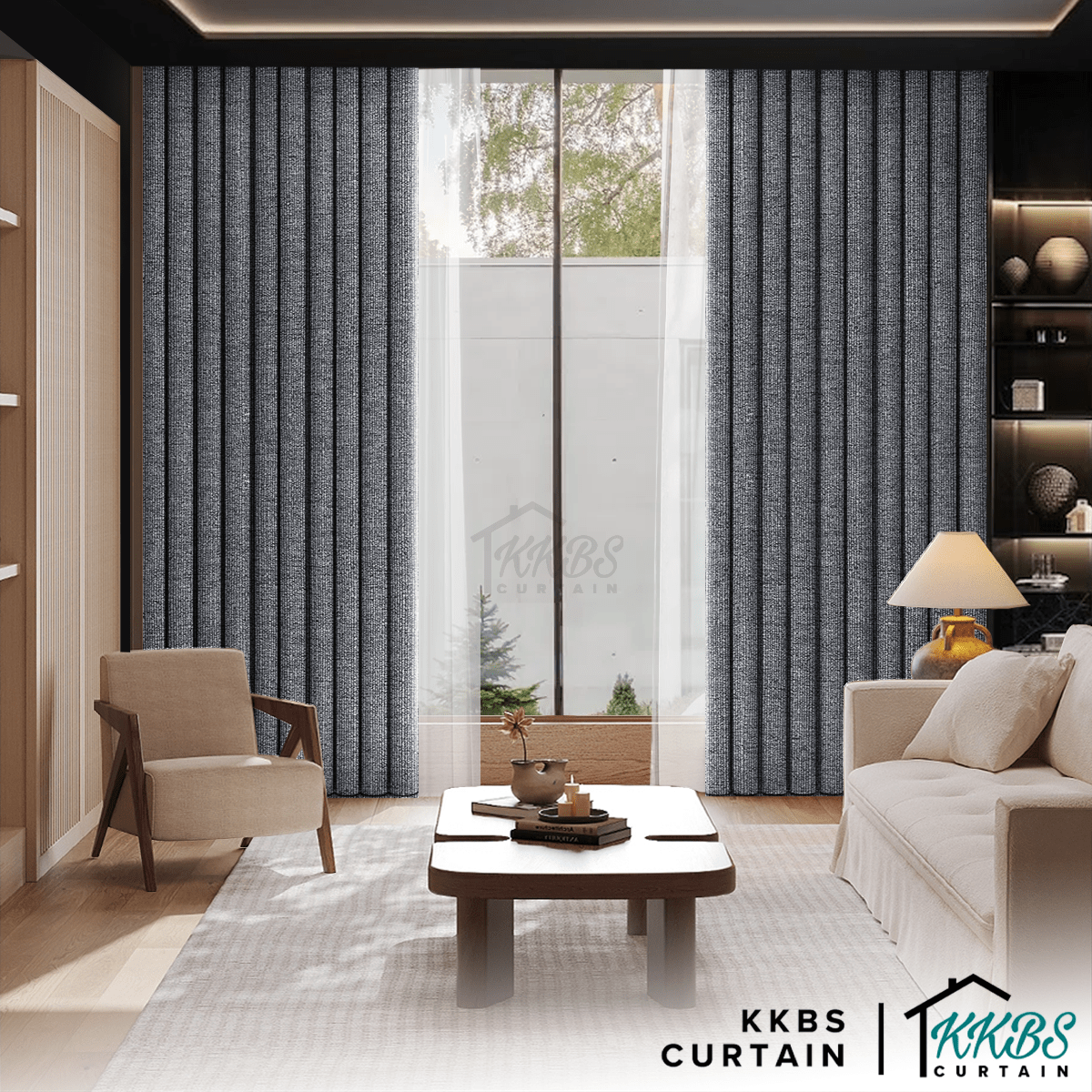 Jane Blackout Curtain (Custom Made)