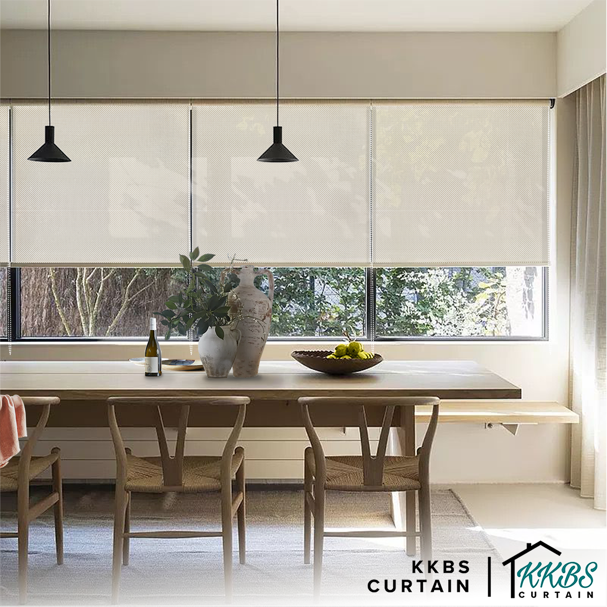 Tirai Roller Pelindung Matahari Navarro Dibuat Tersuai