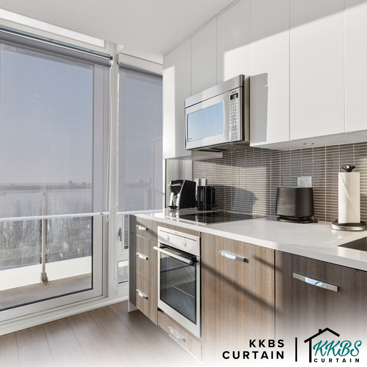 Bidai Penggelek Pelindung Matahari Enzono Dibuat Tersuai