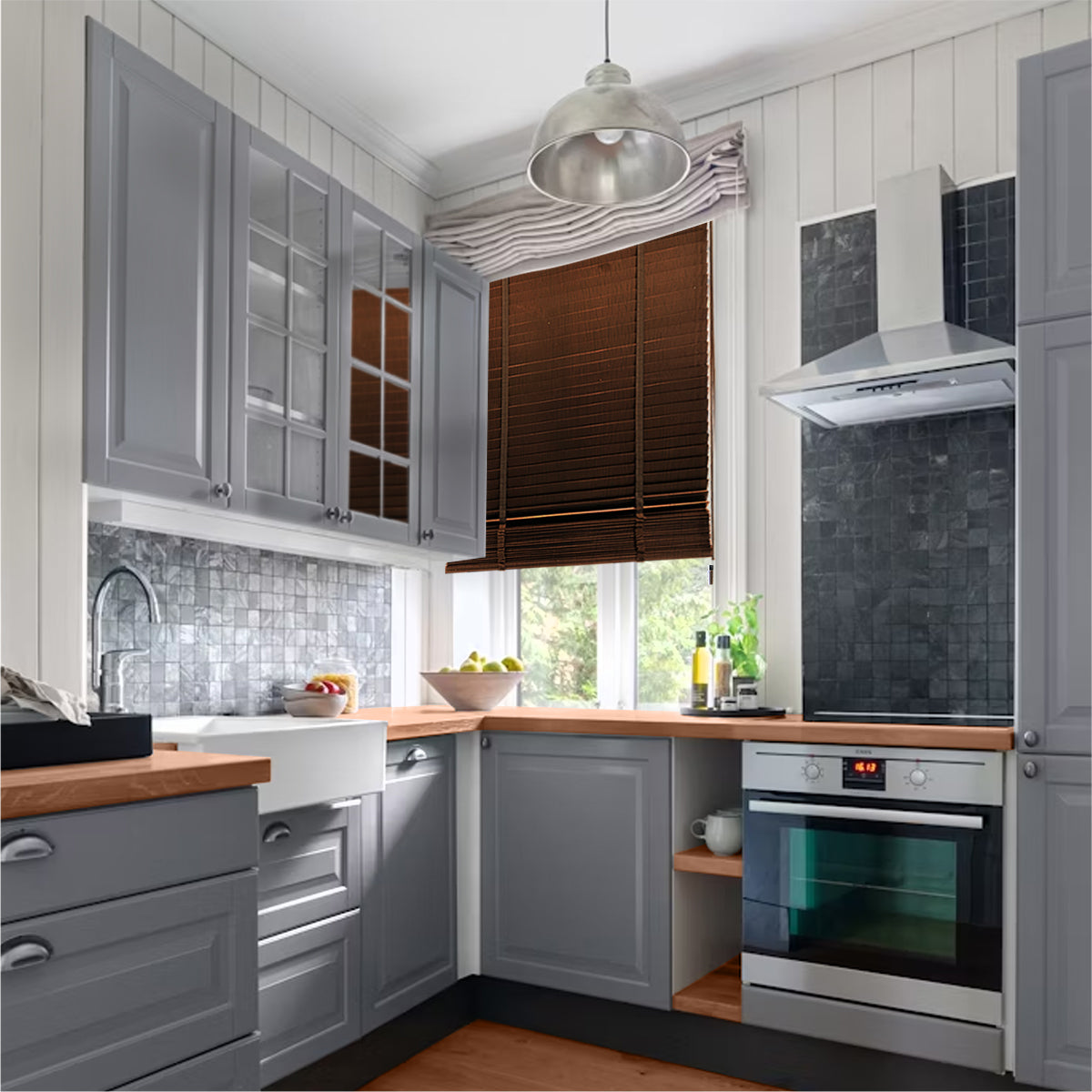 Nezuko 50mm Waterproof Faux Wood Blinds Custom Made