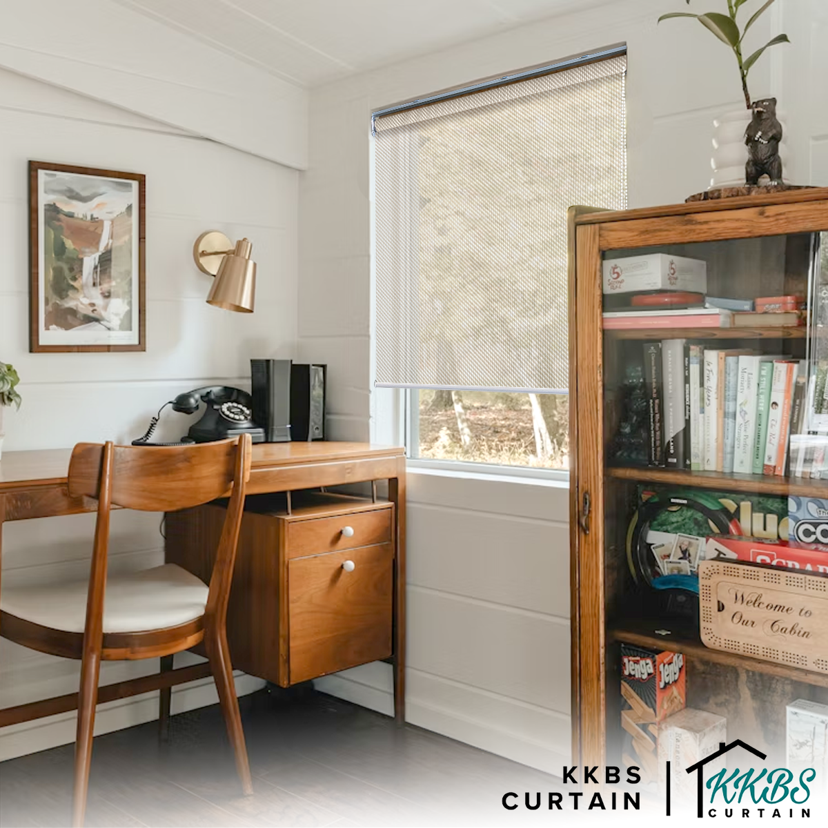 Tirai Roller Pelindung Matahari Akiko Dibuat Tersuai