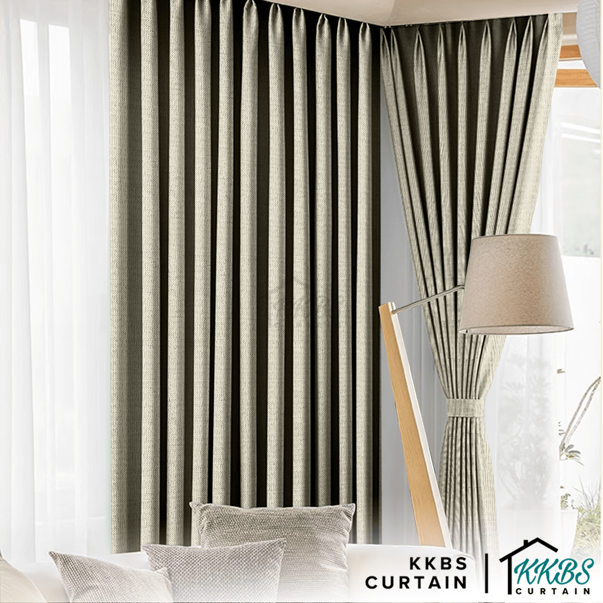 Tirai Blackout Aldino Buatan Tersuai