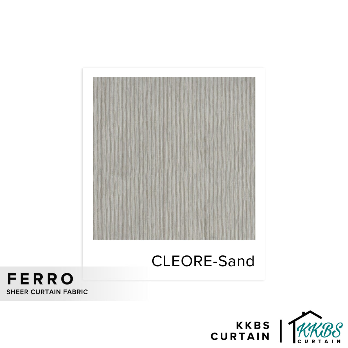 Cleore Langsir Sheer Tempahan