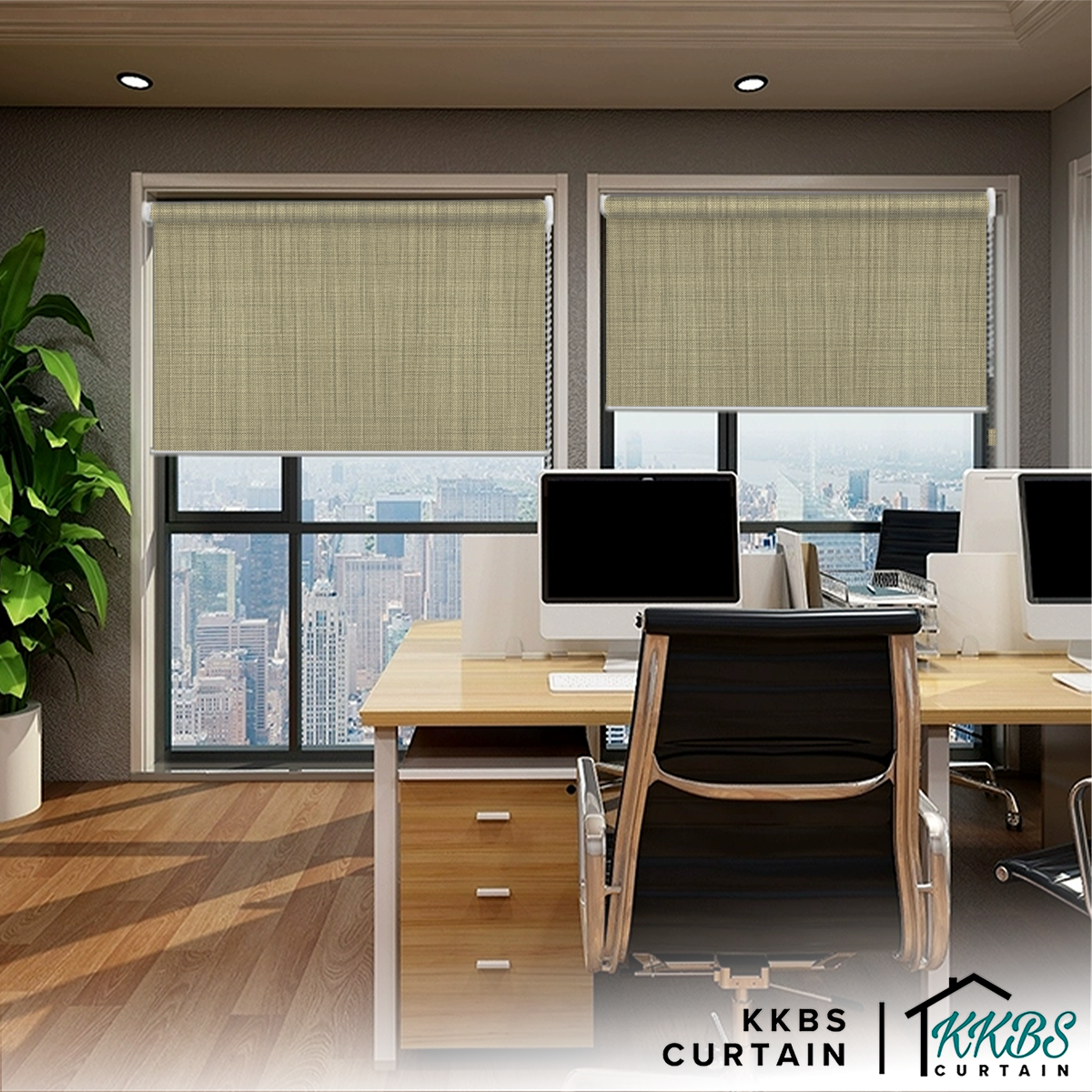 Tirai Gelek Rufino 100% Dibuat Tersuai