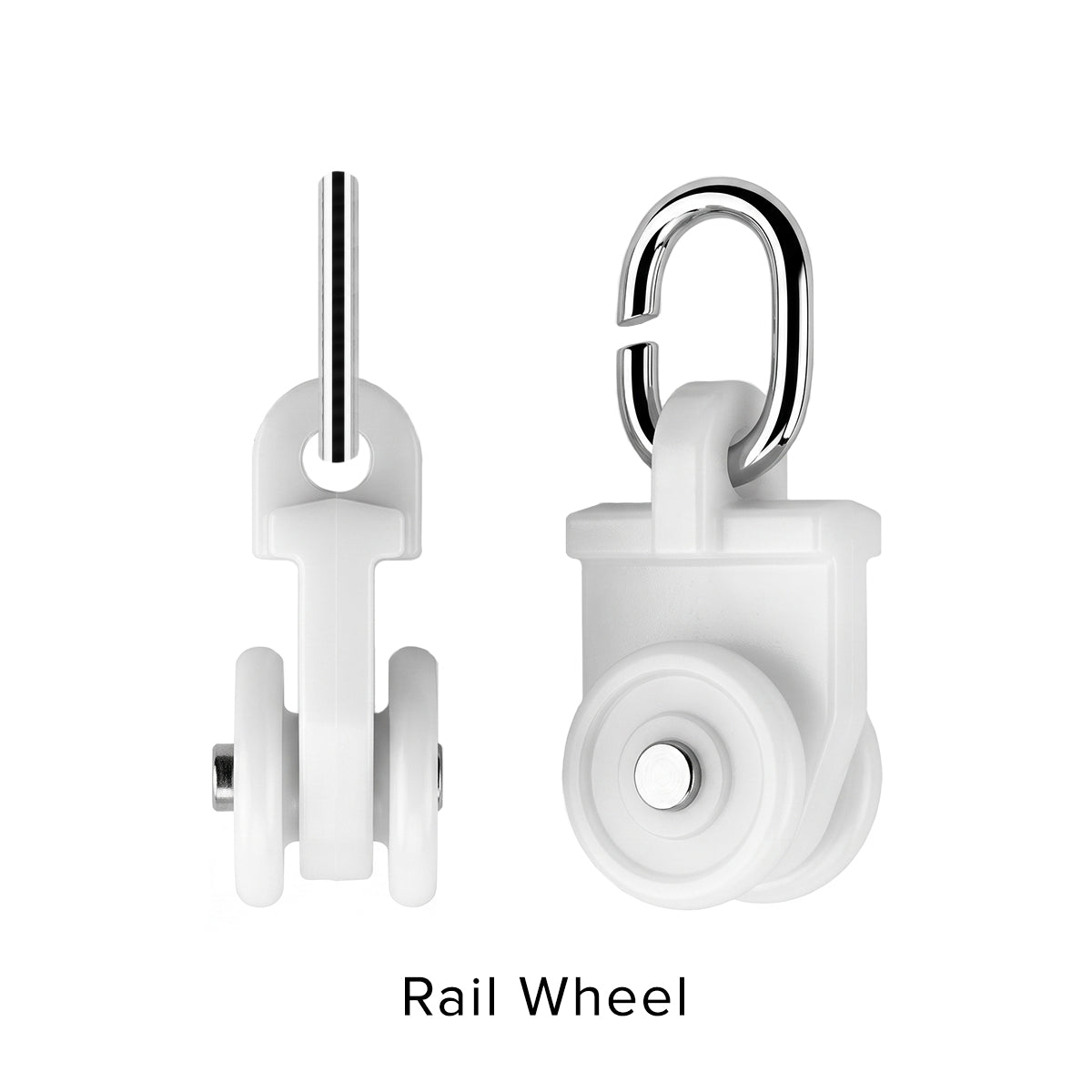 Traludy Aluminium Curtain Rail / Track Double Complete Set