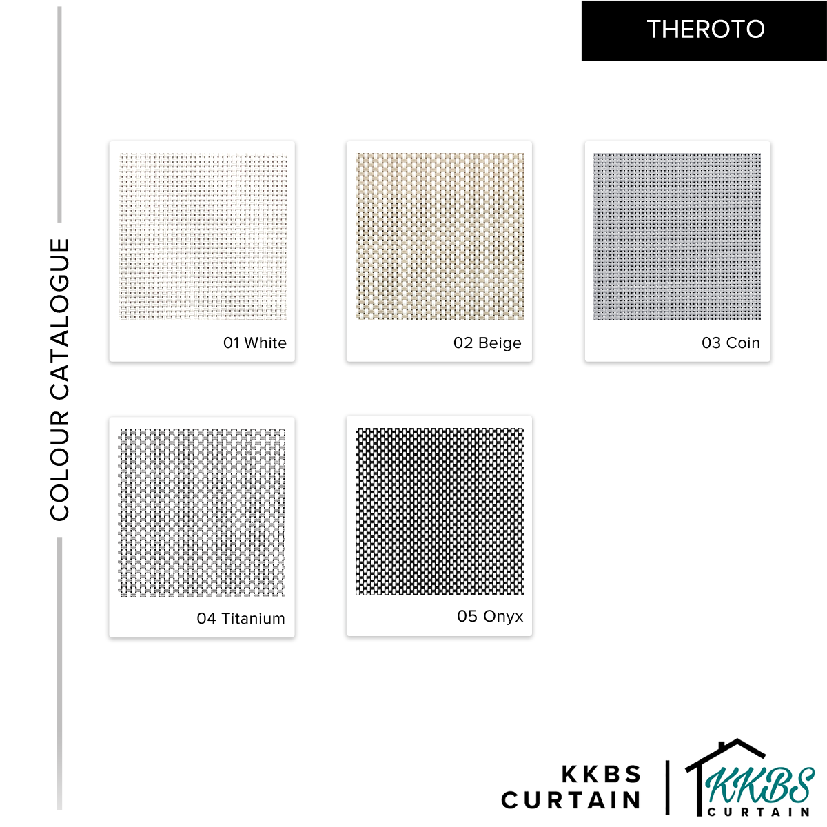 Tirai Penggelek Pelindung Matahari Theroto Dibuat Tersuai
