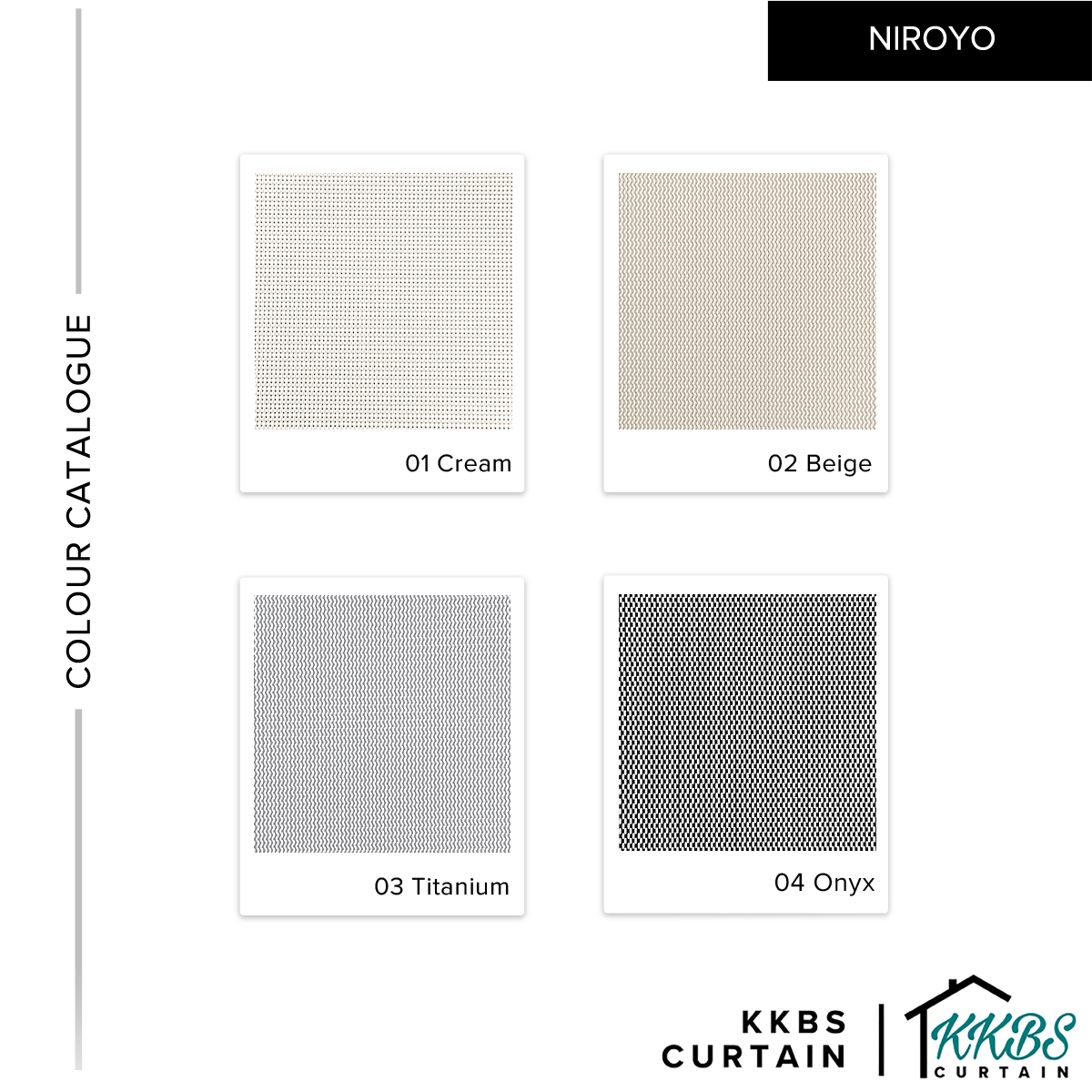 Tirai Gelek Pelindung Matahari Niroyo Dibuat Tersuai