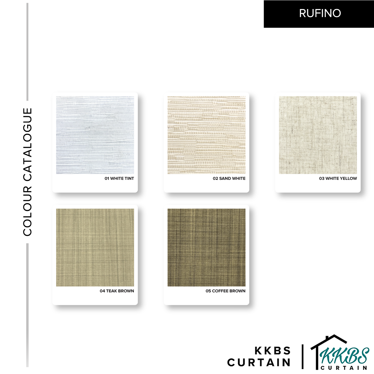 Tirai Gelek Rufino 100% Dibuat Tersuai