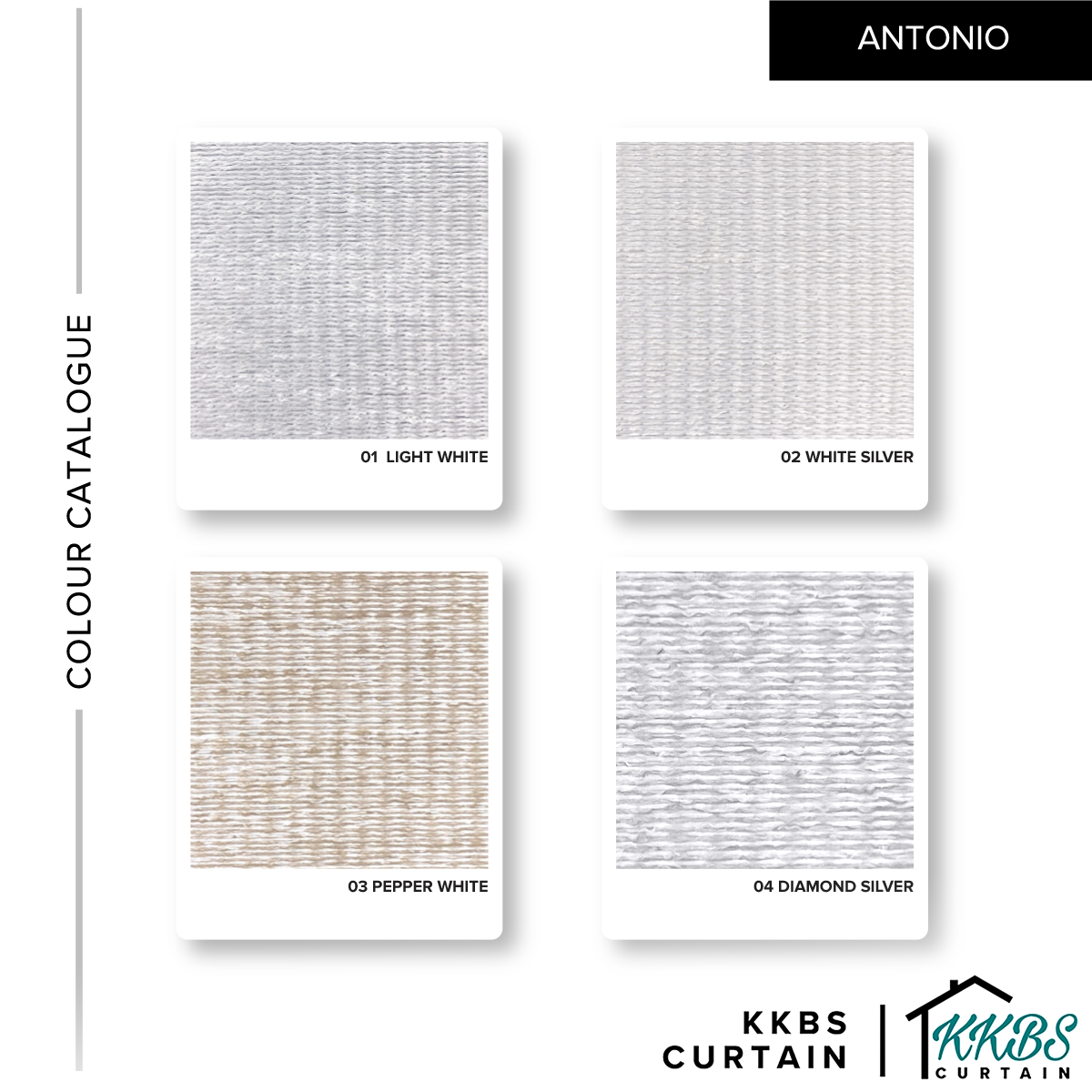 Antonio Blackout Zebra Blinds Dibuat Tersuai
