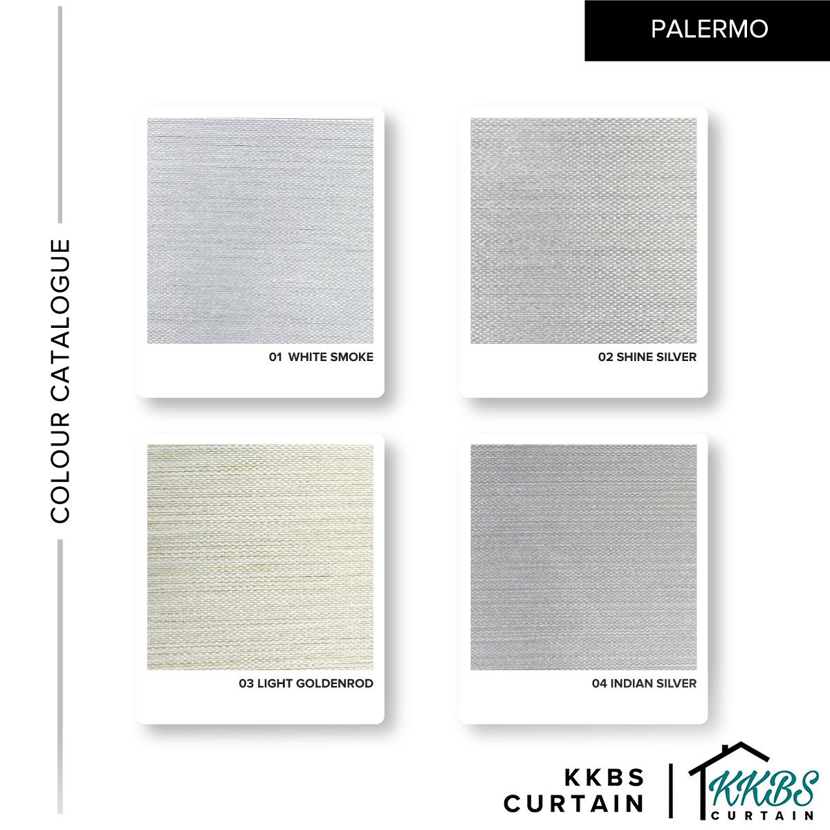 Palermo 100% Blackout Zebra Blinds Custom Made