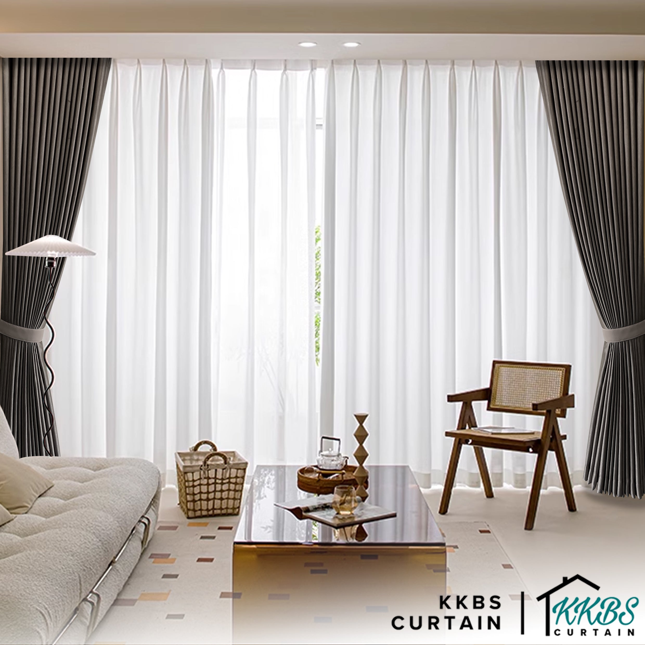 Raven Langsir Blackout Tempahan