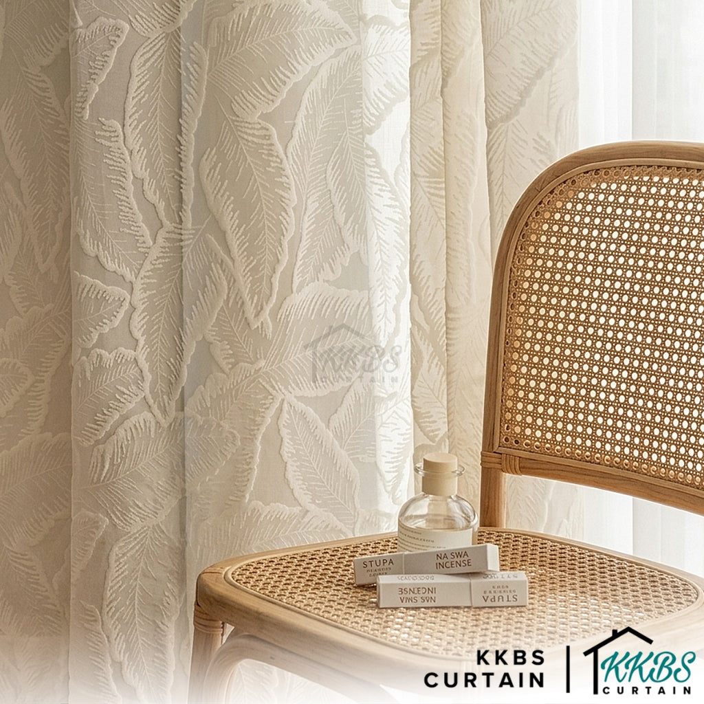 Alvera Sheer Curtain / Net Curtain Ready Made French Pleat Hook & Ring Eyelet