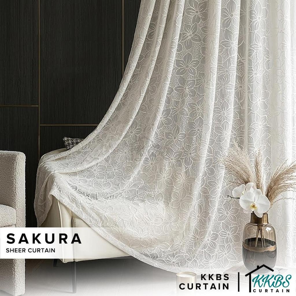 Lumina Sheer Curtain / Net Curtain Ready Made French Pleat Hook & Ring Eyelet