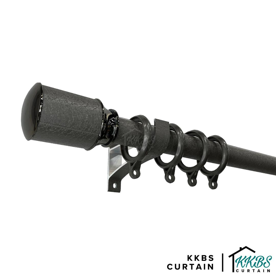 Luxstony Curtain Rod Ring Space Grey