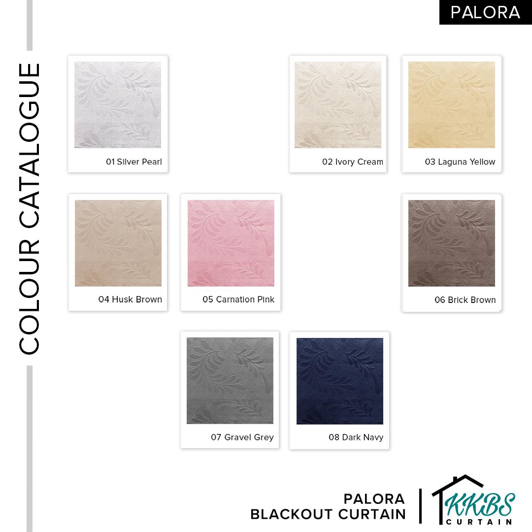 Palora 90 - 95% 遮光窗帘成品