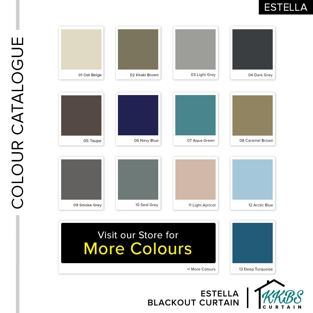 Estella Langsir 90 - 99% Blackout Siap Jahit (Page 2)
