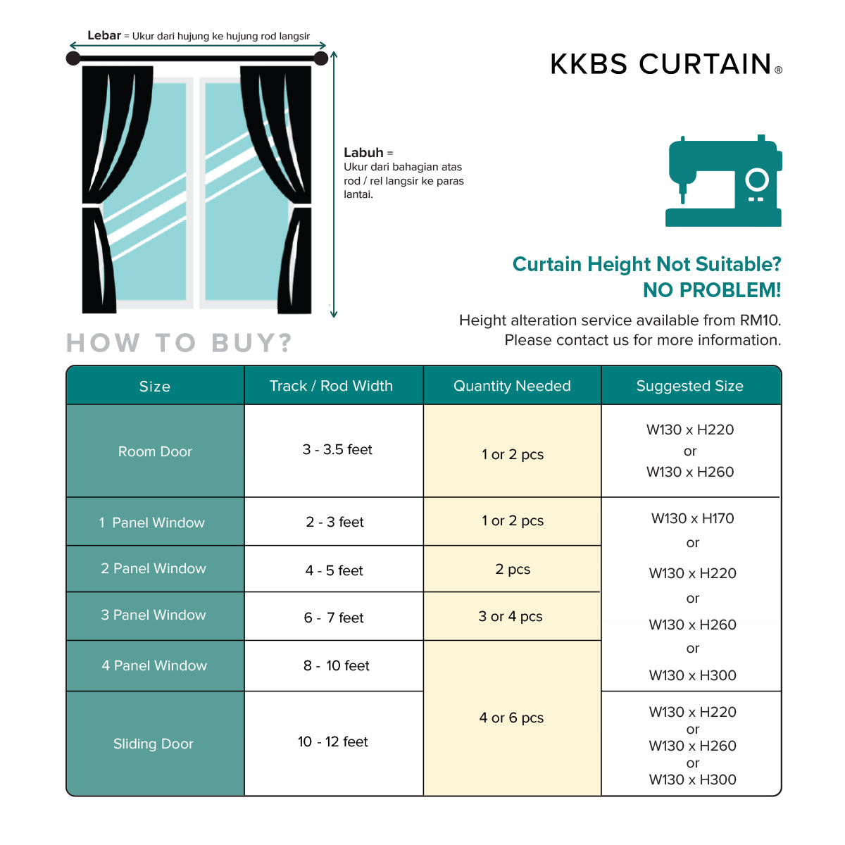 Mirelli 95-99% Blackout Ready Made Curtain - Standard Width