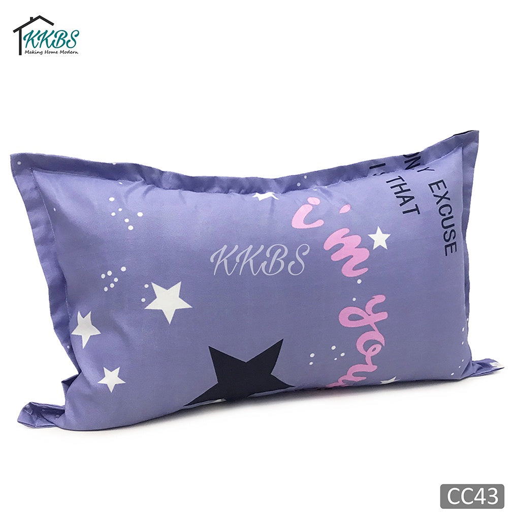 Cashmerey Pillow Case Cashmere Cotton With Pattern