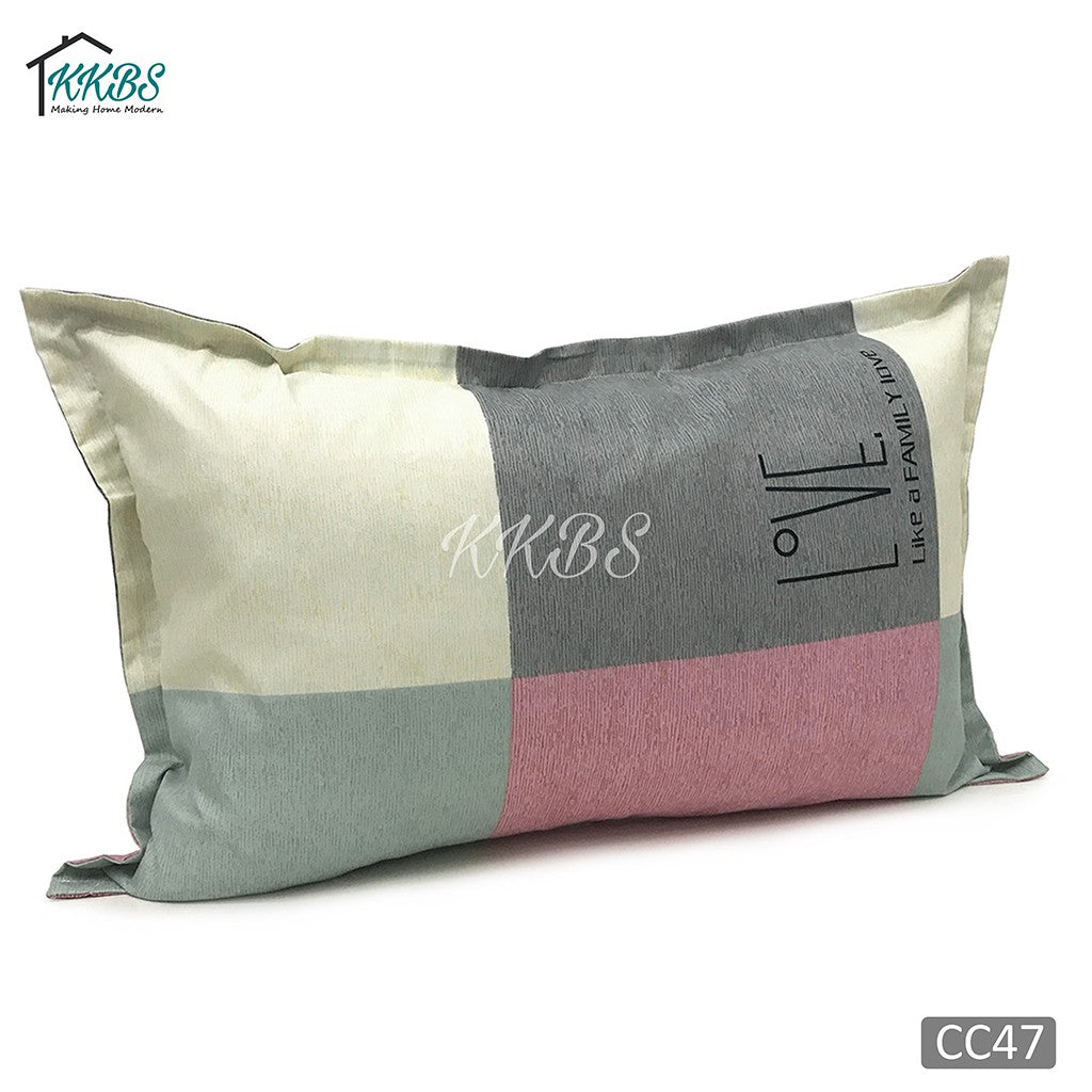 Cashmerey Pillow Case Cashmere Cotton With Pattern
