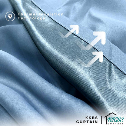 Luxeria 90% Blackout Curtain Ready Made