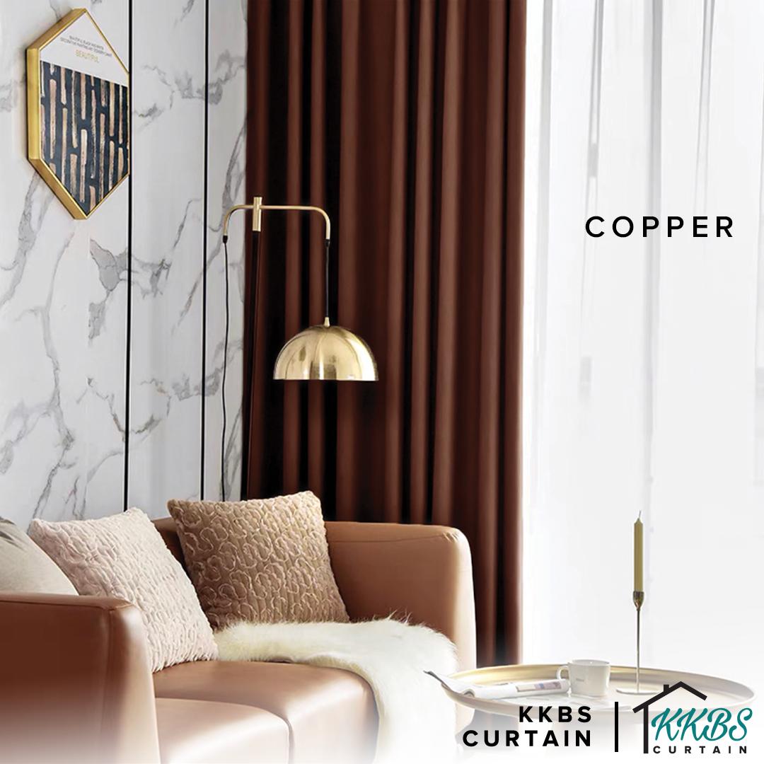 Luxeria 90% Blackout Curtain Ready Made